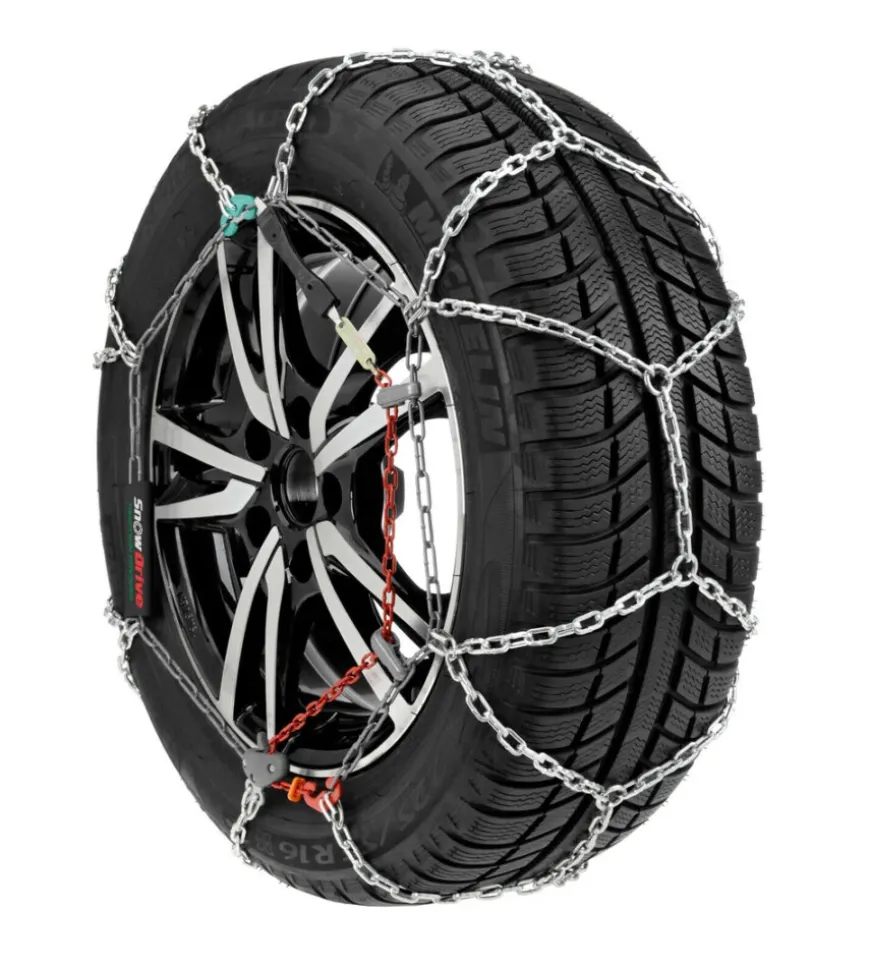Catene da neve per auto snowdrive "rombo 12mm" gr.6 - 16026