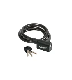Cavo antifurtoper bicicletta lampa "ca-3 " 10 mm 80 cm - 93723