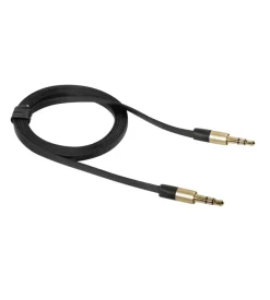 Cavo autoradio 120cm aux aux - nero  38900