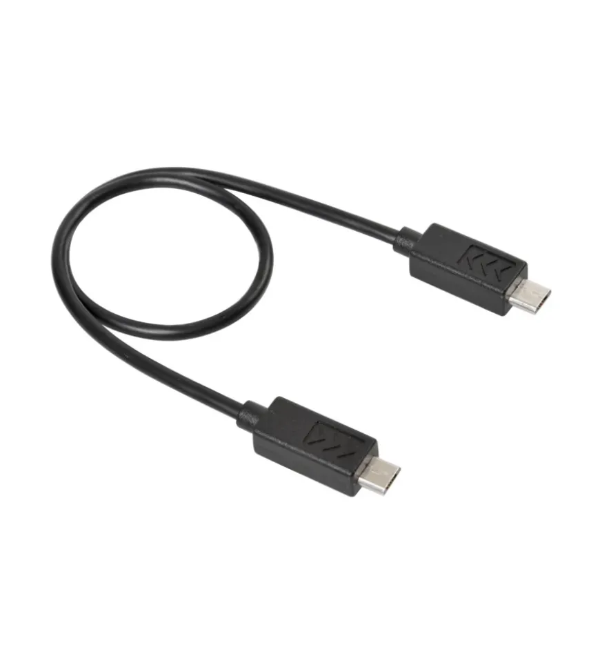 Cavo otg micro usb > micro usb - 30 cm - nero 38936