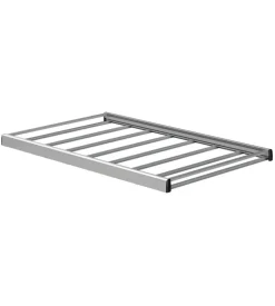 Cesta portapacchi per auto e veicoli commerciali nordrive krs-07 kargo rack compact - 120x180x7 cm  nkr0604