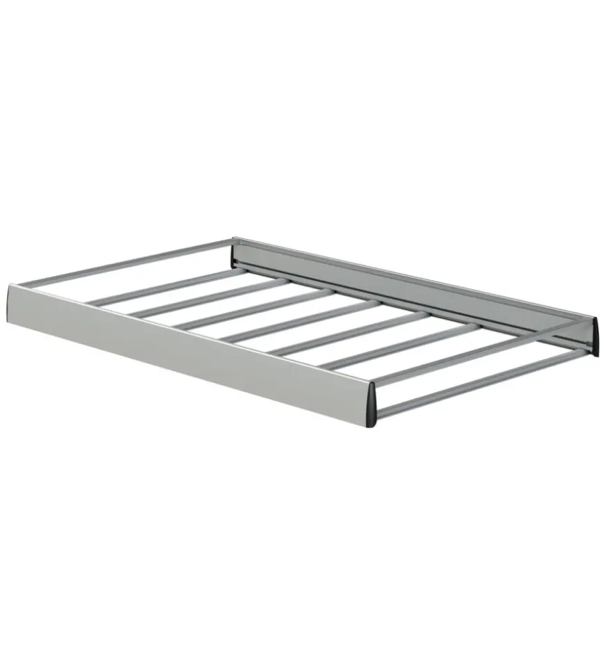 Cesta portapacchi per auto e veicoli commerciali nordrive krs-12 kargo rack compact - 210x150x12 cm nkr0403