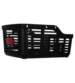Cestino posteriore per bicicletta bellelli "zigzag" nero, 38x33x19 cm