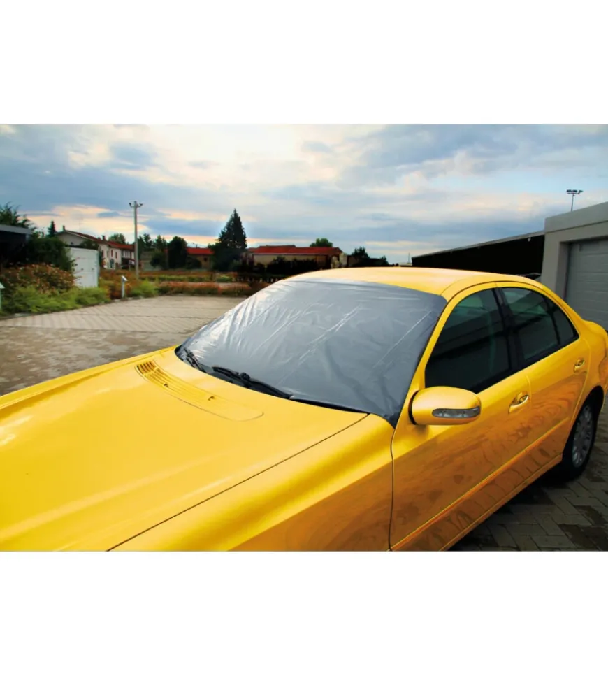 Copertura antibrina per parabrezza auto lampa "no-frost basic", 180x85 cm - 66852