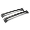 Coppia barre auto portatutto telescopiche in alluminio - 105 cm  y8050222