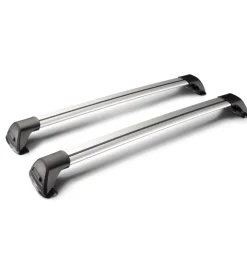 Coppia barre auto portatutto telescopiche in alluminio - 105+110 cm  y8050197