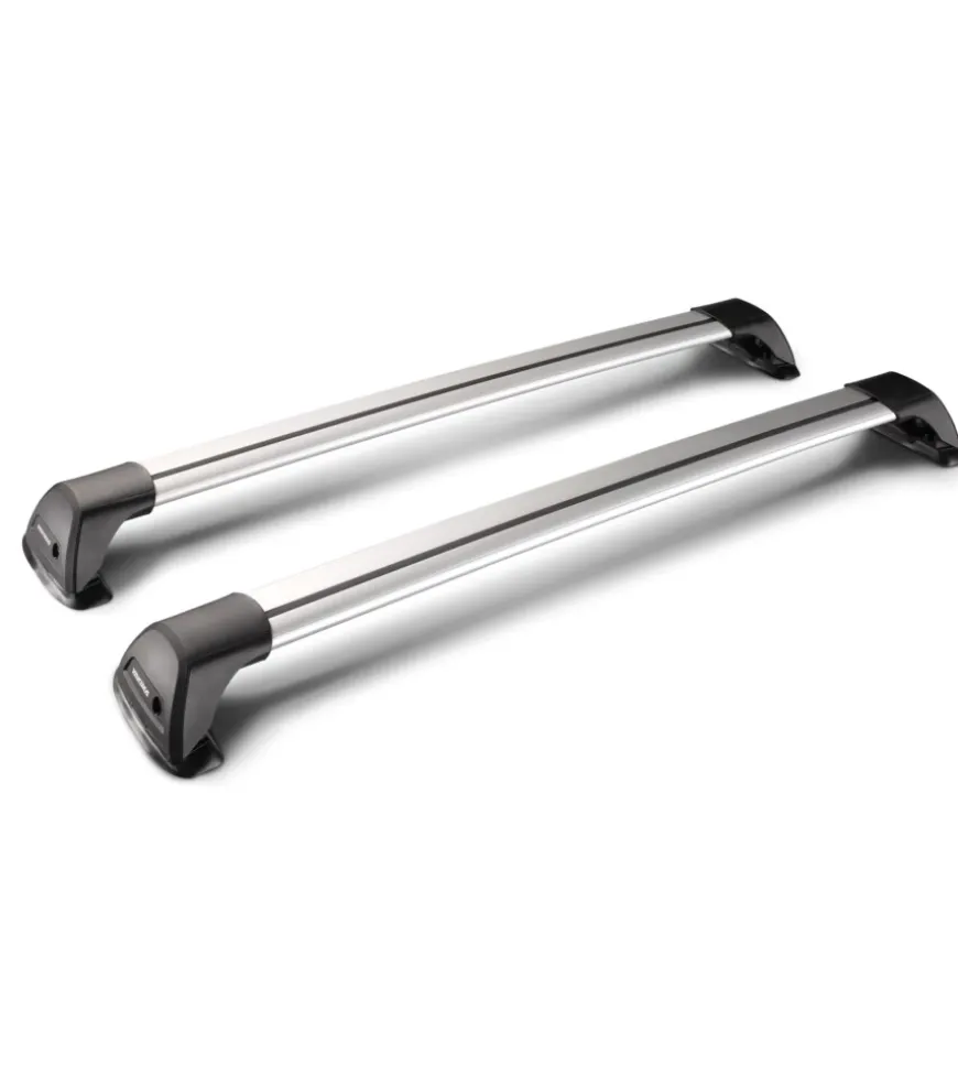 Coppia barre auto portatutto telescopiche in alluminio - 95 cm y8050180