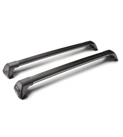 Coppia barre auto portatutto telescopiche in alluminio - 105+110 cm  y8050236