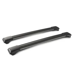 Coppia barre auto portatutto in alluminio - 97+103 cm  y8050249