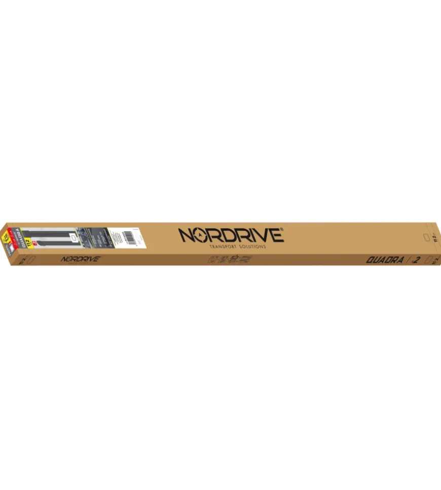 Coppia barre portatutto in acciaio sezione quadra - m - 120 cm n15020