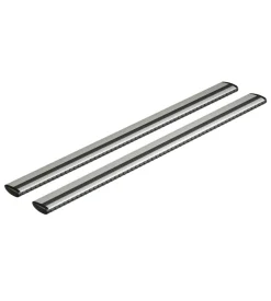 Coppia barre portatutto in alluminio silenzio - m - 120 cm n15085