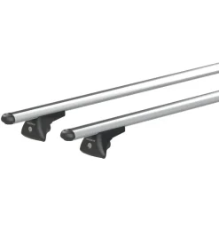 Coppia barre portatutto in alluminio in-rail alu - l - 127 cm n15056