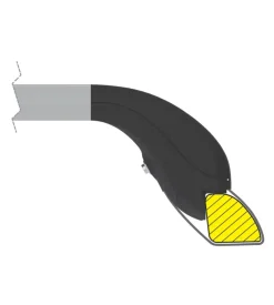 Coppia barre portatutto in alluminio yuro - s - 108 cm  n15044