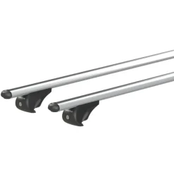 Coppia barre portatutto in alluminio rail pro - xl - 140 cm n15037