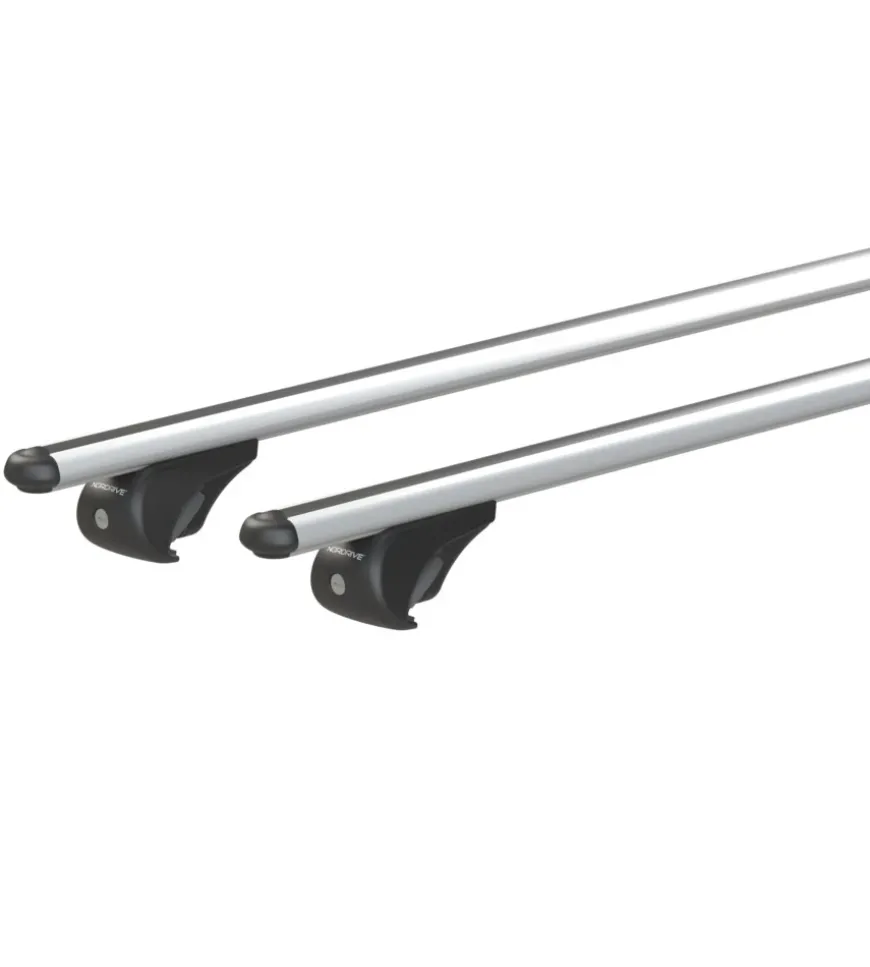 Coppia barre portatutto in alluminio rail pro - xl - 140 cm n15037