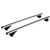 Coppia barre portatutto in alluminio rail pro - m - 120 cm  n15035