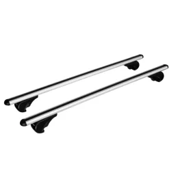 Coppia barre portatutto in alluminio rail pro - m - 120 cm n15035