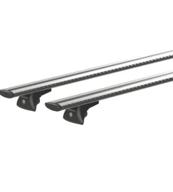 Coppia barre portatutto in alluminio silenzio in-rail - m - 120 cm  n15105