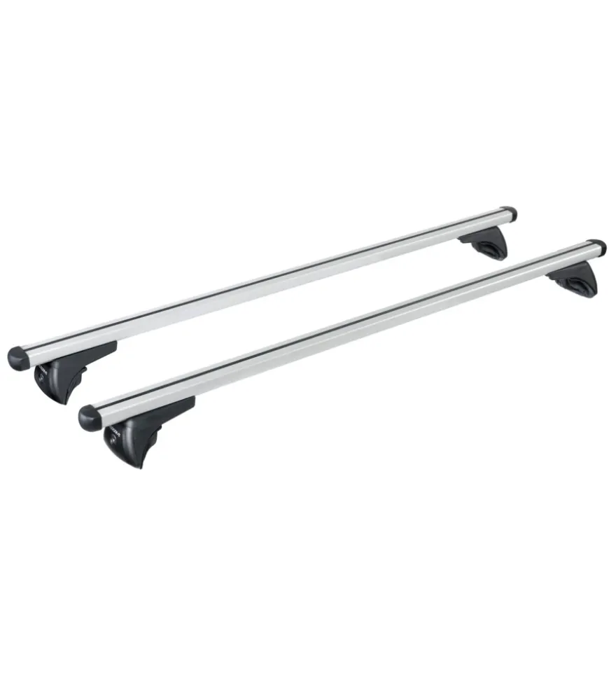 Coppia barre portatutto in alluminio nowa - s - 108 cm n15064