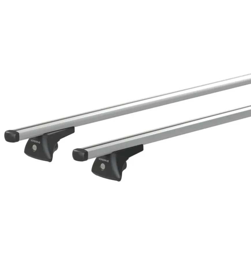 Coppia barre portatutto in alluminio nowa - s - 108 cm n15064