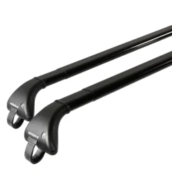 Coppia barre portatutto snap-fit steel telescopiche in acciaio - mis. 2 - 100÷136 cm  n15012