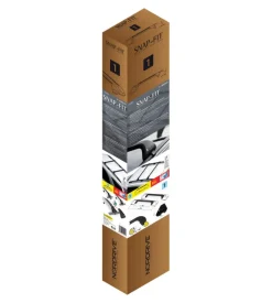Coppia barre portatutto snap-fit steel telescopiche in acciaio - mis. 1 - 80÷111 cm n15010