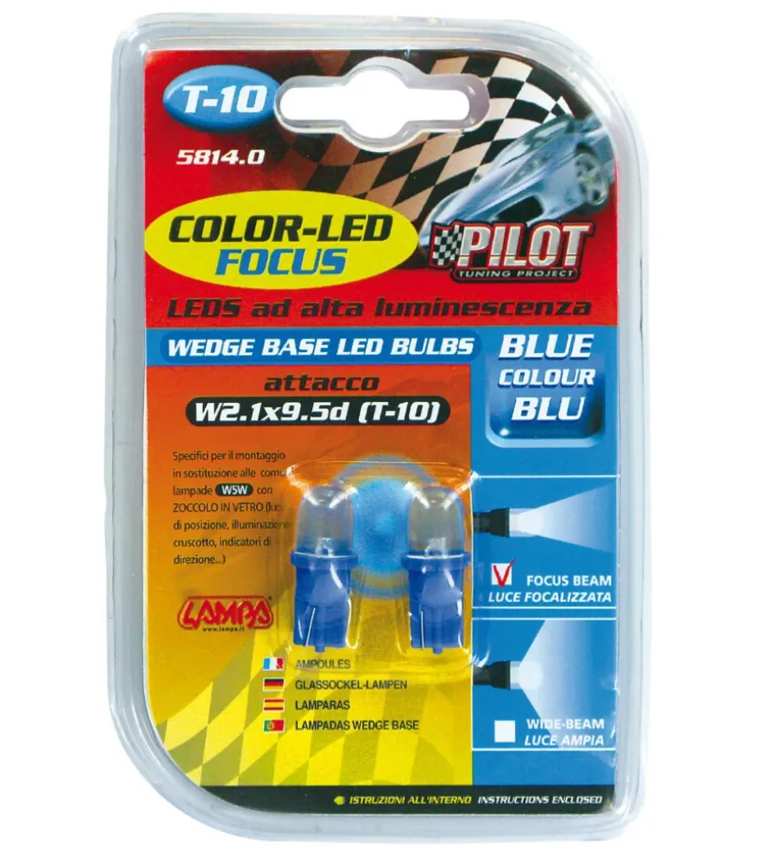 Coppia color-led blu pilot 58140