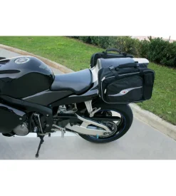 Coppia di borse laterali universali per moto - lampa