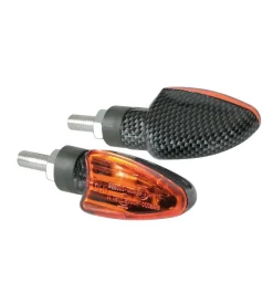 Coppia frecce carbon "arrow" arancio  90093