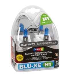 Coppia lampade h1"blu-xe"12v.55w pilot  58180