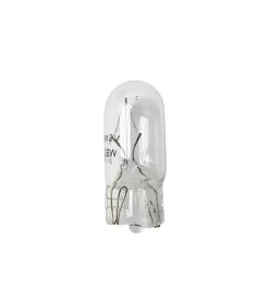 Coppia lampade zoccolo vetro 5w t10  58105