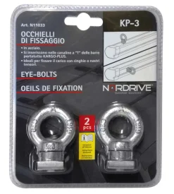 Coppia occhielli di fissaggio kp 3 per barre kargo plus  n11033