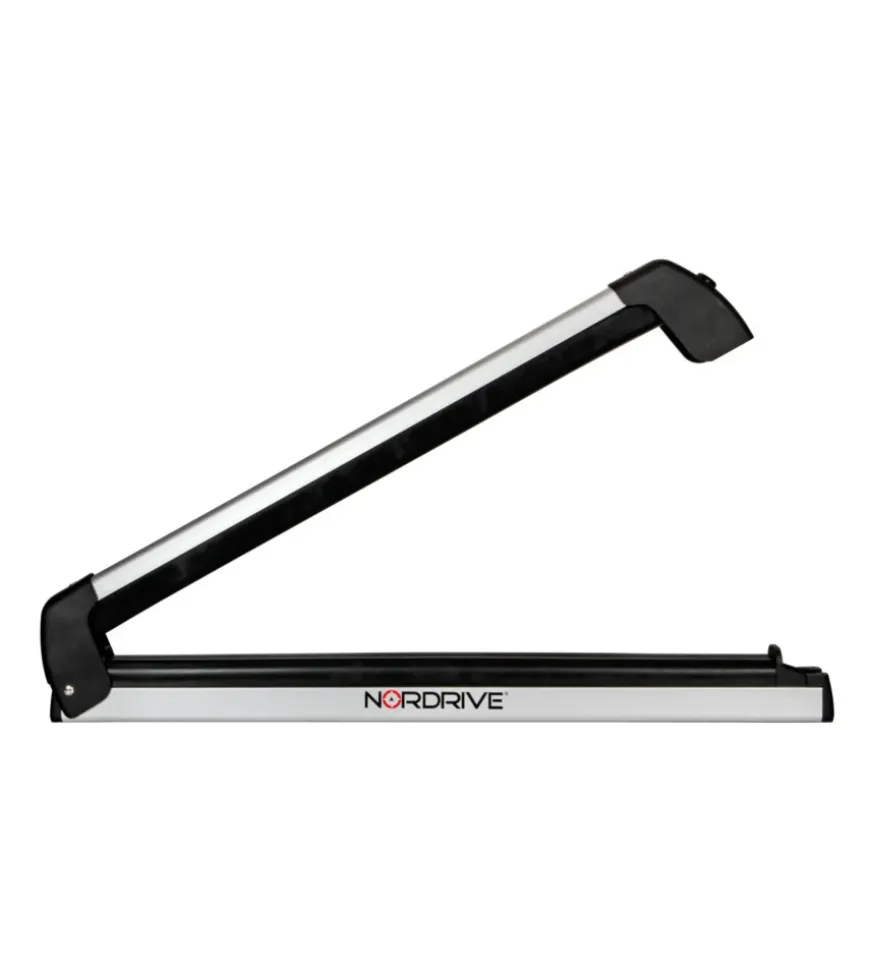 Coppia portasci nordrive "nordic-king evo aluminium nk-60" argento - n40011