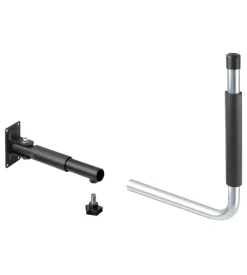Coppia supporti da parete per box tetto tipo 1, laterale  n60050 - nordrive