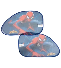 Coppia tendine auto laterali trapezio "spiderman" 65x38 cm