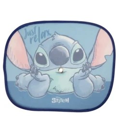 Coppia tendine auto laterali "disney stitch" 44x35 cm