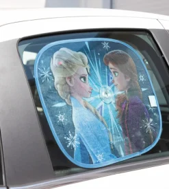 Coppia tendine auto laterali "disney frozen 2", 44x35 cm