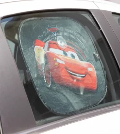 Coppia tendine auto laterali "disney cars" 44x35 cm