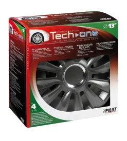Copricerchi per auto "avalone" pro dark - ø 13"  31530