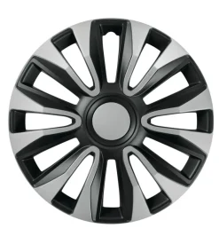 Copricerchi per auto avalone silver & black - ø 13"  31620