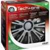 Copricerchi per auto "avera" silver & black - ø 13" pilot  31615