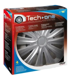 Copricerchi per auto "multi silver" - ø 16" pilot  31638