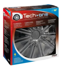 Copricerchi per auto nero dark - ø 16"  31518