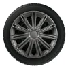 Copricerchi per auto nero dark - ø 13"  31515