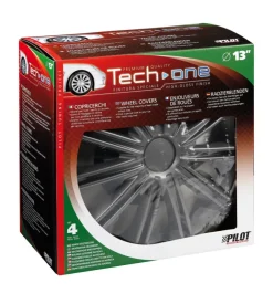 Copricerchi per auto nero dark - ø 13"  31515