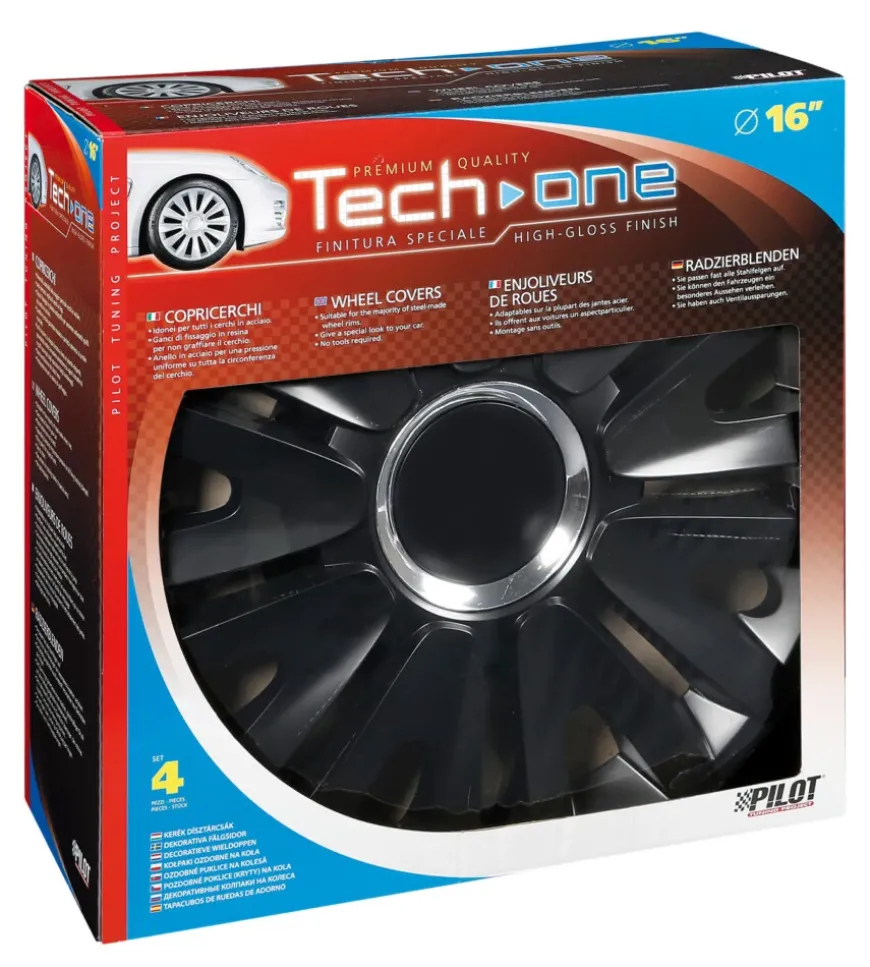 Copricerchi per auto "royal black" - ø 16" pilot 31553