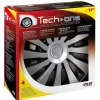 Copricerchi per auto "sepang" silver & black - ø 17" pilot  31659