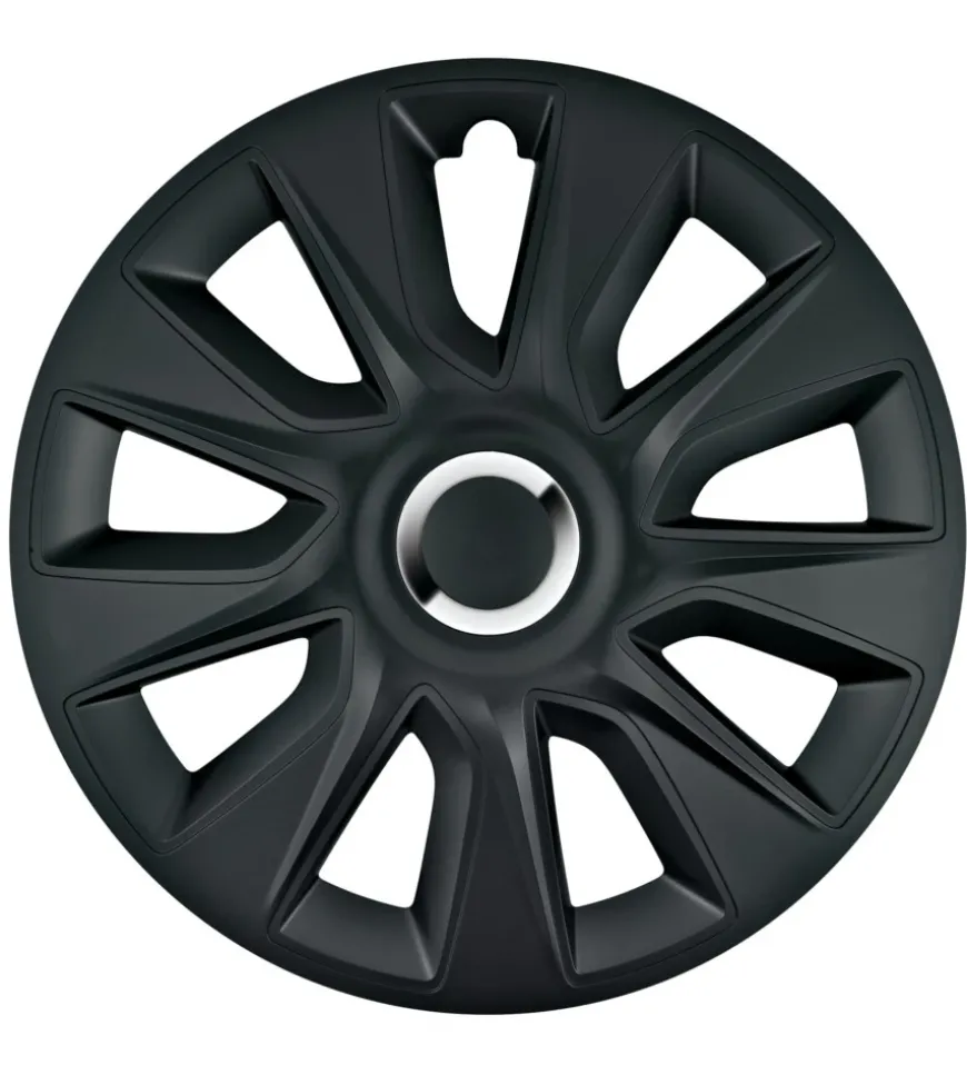 Copricerchi per auto "stratos rc black" - ø 13" pilot 31605