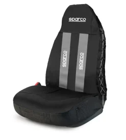 Coprisedile universale per auto sparco grigio
