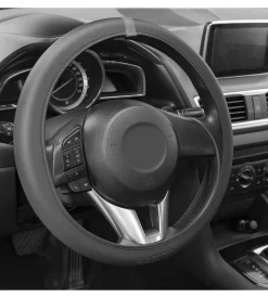 Coprivolante auto sparco nero in pvc